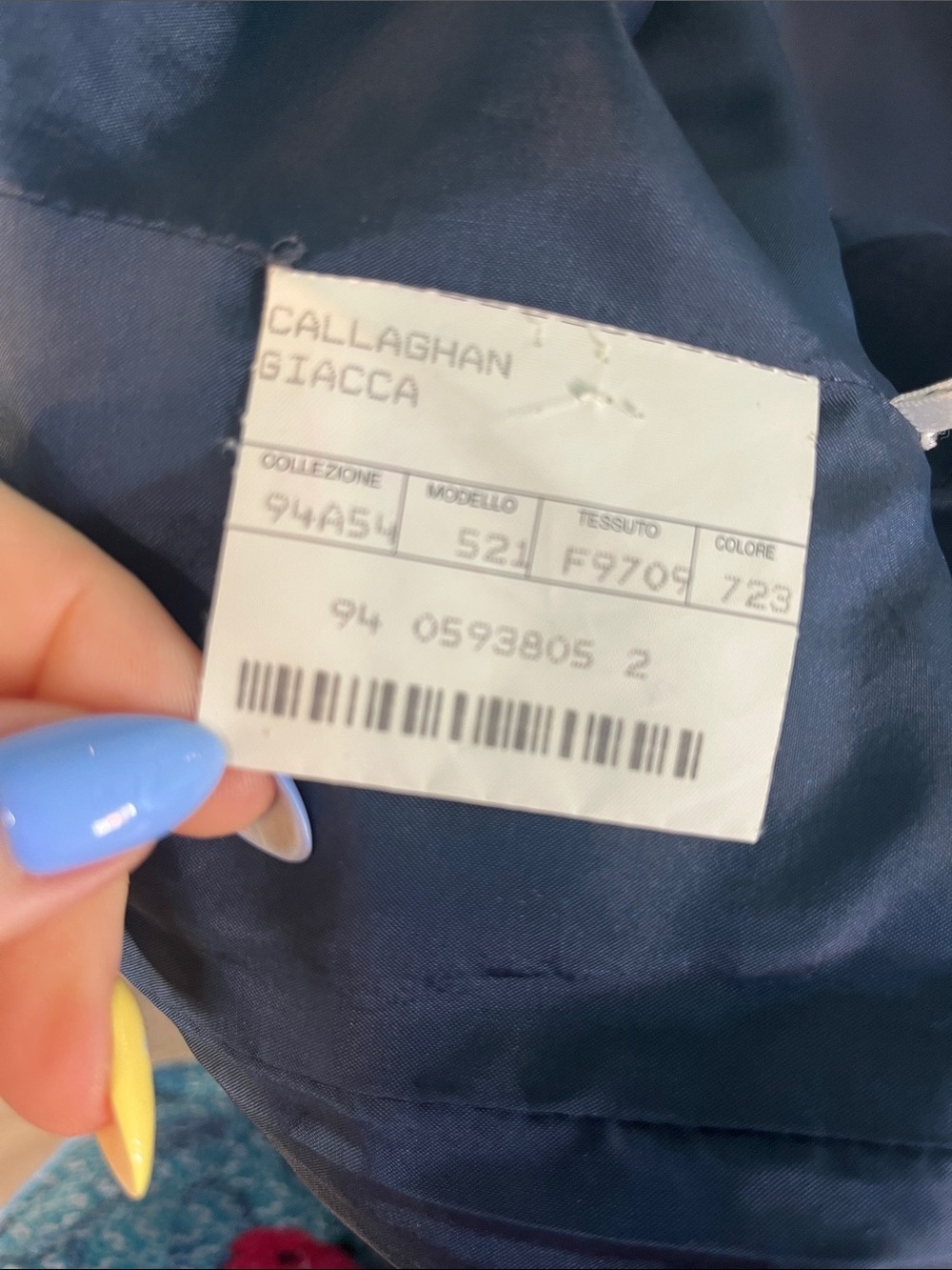 Vintage Callaghan Italian Designer Blazer 1980’s-1990’s Wool IT 42 US 6 - Picture 9 of 10